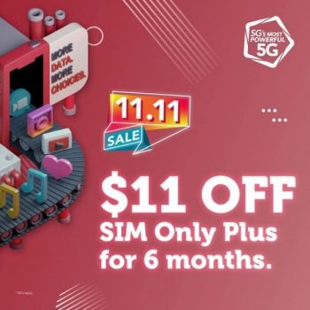 SINGTEL-11.11-Sale-350x350 8 Nov 2021 Onward: SINGTEL 11.11 Sale on SIM Only Plus