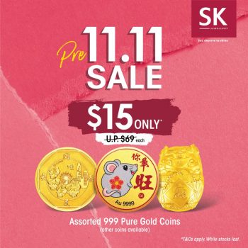 SK-Jewellery-Pre-11.11-Sale-350x350 4 Nov 2021 Onward: SK Jewellery  Pre 11.11 Sale