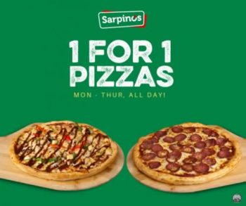 Sarpinos-1-For-1-Pizza-Promotion--350x293 19 Nov 2021 Onward: Sarpino's 1 For 1 Pizza Promotion