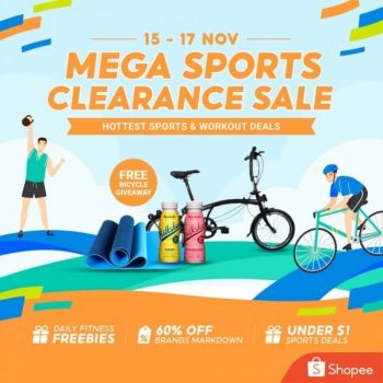 Shopee-Mega-Sport-Clearance-Sale-350x350 15-17 Nov 2021: Shopee Mega Sport Clearance Sale