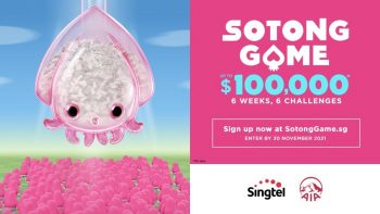 Singtel-Sotong-Gome-Contest-350x197 Now till 30 Nov 2021: Singtel Sotong Gome Contest