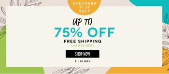Skechers-11-11-Sale-Website-Banner-350x153 11-14 Nov 2021: Skechers 11.11 Biggest Sale