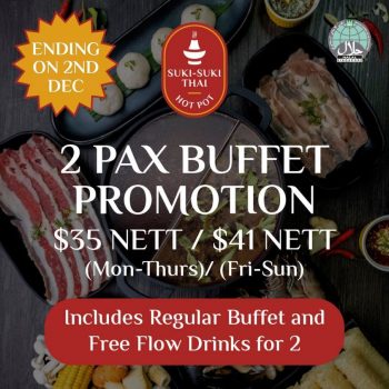 Suki-Suki-Thai-Hot-Pot-2-Pax-Buffet-Promo-350x350 Now till 2 Dec 2021: Suki-Suki Thai Hot Pot  2 Pax Buffet Promo