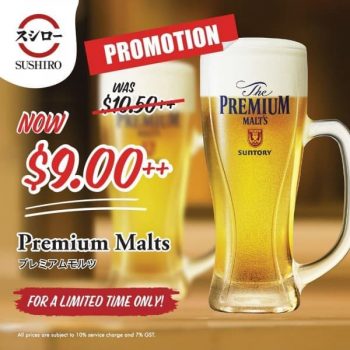 Sushiro-Premium-Malts-Promotion-350x350 2 Nov 2021 Onward: Sushiro Premium Malts Promotion