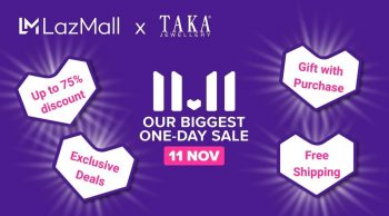 TAKA-JEWELLERY-11.11-Big-Sale-350x194 10 Nov 2021 Onward: TAKA JEWELLERY 11.11 Big Sale