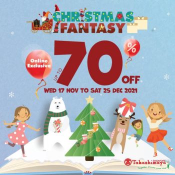 Takashimaya-Christmas-Fantasy-Promotion-350x350 17 Nov-25 Dec 2021: Takashimaya Christmas Fantasy Sale