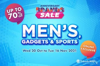 Takashimaya-Online-Mens-Gadgets-Sports-Sale1-350x233 20 Oct-16 Nov 2021: Takashimaya Online Men's Gadgets & Sports Sale