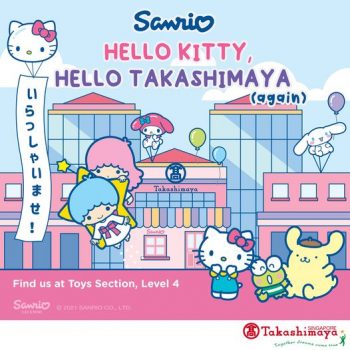 Takashimaya-Sanrio-Deals-350x350 4 Nov 2021 Onward: Takashimaya Sanrio Deals
