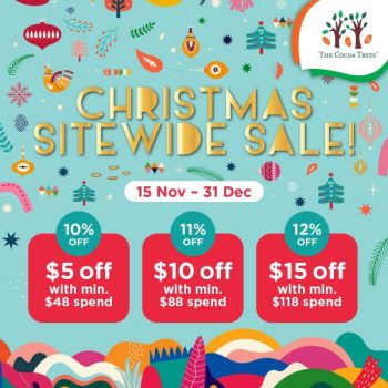 The-Cocoa-Trees-Christmas-Sitewide-Sale-350x350 15 Nov-31 Dec 2021: The Cocoa Trees Christmas Sitewide Sale