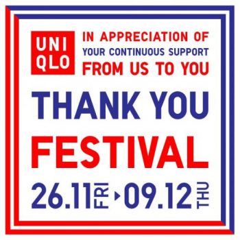 Uniqlo-Thank-You-Festival-Sale-350x350 26 Nov-9 Dec 2021: Uniqlo Thank You Festival Sale