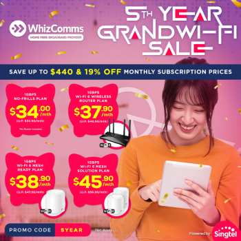 WhizComms-5th-Anniversary-Grand-Wi-Fi-6-Sales--350x350 8 Nov 2021 Onward: WhizComms 5th Anniversary Grand Wi-Fi 6 Sales