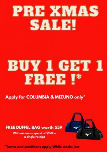 World-of-Sports-Columbia-Mizuno-Pre-Christmas-Sale-Buy-1-Get-1-FREE-Promotion-350x495 30 Nov 2021 Onward: World of Sports Columbia & Mizuno Pre Christmas Sale Buy 1 Get 1 FREE Promotion