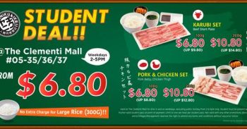 Yakiniku-Like-Exclusive-Student-Deals--350x183 10 Nov 2021 Onward: Yakiniku Like Exclusive Student Deals at The Clementi Mall