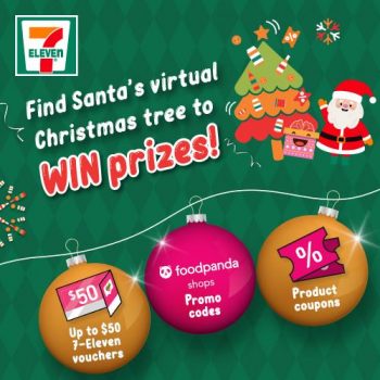 7-Eleven-Christmas-Play-Win-Promotion-350x350 3-25 Dec 2021: 7-Eleven Christmas Play & Win Promotion