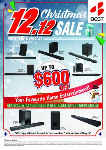 BEST-Denki-Christmas-12.12-Sale-350x495 Now till 6 Dec 2021: BEST Denki Christmas 12.12 Sale