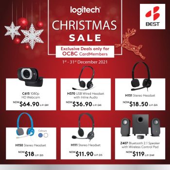 BEST-Denki-Logitech-Christmas-Sale-350x350 1-31 Dec 2021: BEST Denki Logitech Christmas Sale