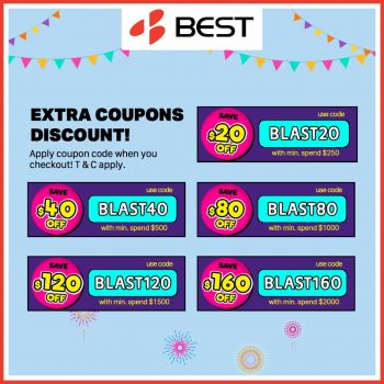 BEST-Denki-Year-End-Shopping-Blast-1-350x350 28-31 Dec 2021: BEST Denki Year End Shopping Blast