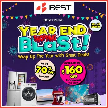 BEST-Denki-Year-End-Shopping-Blast-350x350 28-31 Dec 2021: BEST Denki Year End Shopping Blast
