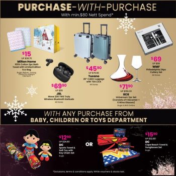 BHG-Purchase-with-Purchase-Christmas-Weekend-Promotion-350x350 3-5 Dec 2021: BHG Purchase with Purchase Christmas Weekend Promotion