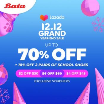 Bata-Lazada-12.12-Sale-350x350 6 Dec 2021 Onward: Bata Lazada 12.12 Sale