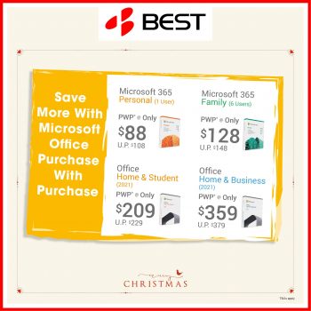 Best-Denki-Microsoft-office-Purchase-with-Purchase-Promotion7-350x350 9-31 Dec 2021: Best Denki Microsoft office Purchase with Purchase Promotion