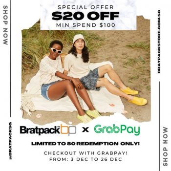 Bratpack-Special-Promotion-with-GrabpayPaylater-350x350 3-26 Dec 2021: Bratpack Special Promotion with Grabpay/Paylater