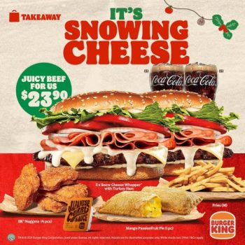 Burger-King-Snow-Cheese-Burger-Combo-Promotion--350x350 3 Dec 2021 Onward: Burger King Snow Cheese Burger Combo Promotion