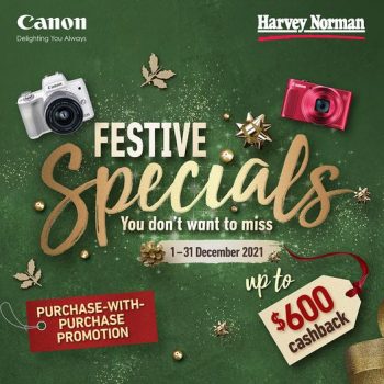 Canon-Festive-Specials-Promotion-at-Harvey-Norman--350x350 1-31 Dec 2021: Canon Festive Specials Promotion at Harvey Norman