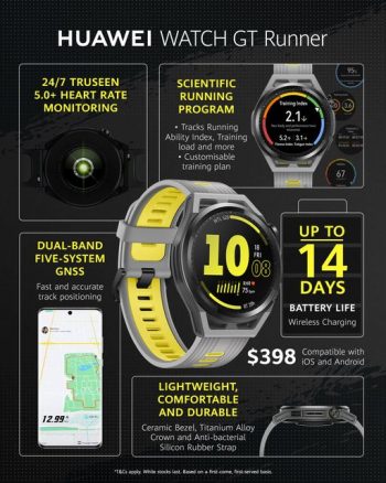 Challenger-HUAWEI-Watch-GT-Runner-Pre-order-Promotion-350x438 11-17 Dec 2021: Challenger HUAWEI Watch GT Runner Pre-order Promotion