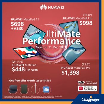 Challenger-Huawei-Matepad-Series-Deal-350x350 Now till 31 Dec 2021: Challenger Huawei Matepad Series Deal