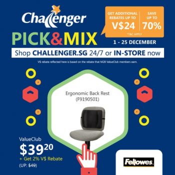 Challenger-Pick-Mix-Sale-350x350 1-25 Dec 2021: Challenger Pick & Mix Sale with Fellowes