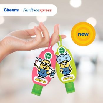 Cheers-and-FairPrice-Xpress-Dettol-Minion-Hand-Sanitizer-Promotion-350x350 8 Dec 2021 Onward: Cheers and FairPrice Xpress Dettol Minion Hand Sanitizer Promotion