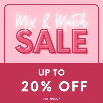 Citrusox-Mix-Match-Sale-350x350 30 Nov 2021 Onward: Citrusox Mix & Match Sale