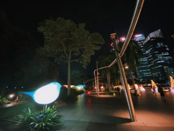 Colourful-light-up-trees-other-installations-along-Marina-Bay-promenade-4-350x263 Now till 31 Deac 2021: Colourful light up trees & other installations along Marina Bay promenade