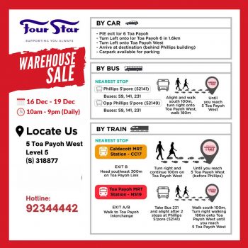 Four-Star-Mattress-Warehouse-Sale-at-Toa-Payoh-7-350x350 16-19 Dec 2021: Four Star Mattress Warehouse Sale at Toa Payoh