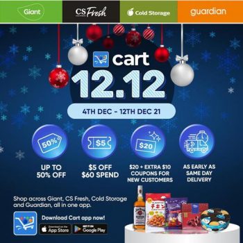 Giant-CART-12.12-Sale-Up-To-50-OFF-350x350 4-12 Dec 2021: Giant CART 12.12 Sale Up To 50% OFF