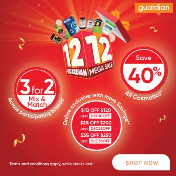 Guardian-12.12-MEGA-SALE-with-PAssion-Card-350x350 9-12 Dec 2021: Guardian 12.12 MEGA SALE with PAssion Card