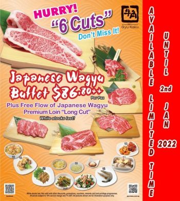 Gyu-Kaku-Japanese-BBQ-Restaurant-Wagyu-Buffet-6-Cuts-Promotion-350x392 13 Dec 2021-2 Jan 2022: Gyu-Kaku Japanese BBQ Restaurant Wagyu Buffet 6 Cuts Promotion