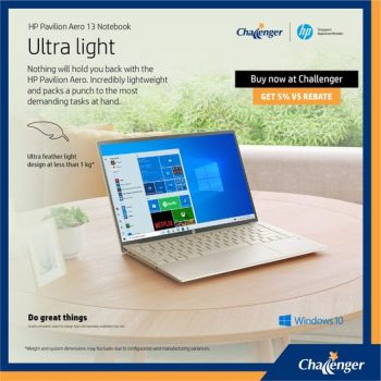 HP-Pavilion-Aero-13-Notebook-Promotion-at-Challenger-350x350 20 Dec 2021 Onward: HP Pavilion Aero 13 Notebook Promotion at Challenger