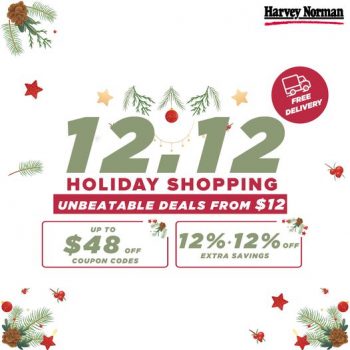 Harvey-Norman-12.12-Holiday-Shopping-Promotion-350x350 12 Dec 2021: Harvey Norman 12.12 Holiday Shopping Promotion