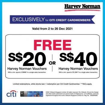 Harvey-Norman-Citi-Credit-Cardmembers-Exclusive-Promotion-350x350 3 Dec 2021 Onward: Harvey Norman Citi Credit Cardmembers Exclusive Promotion