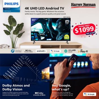 Harvey-Norman-Philips-Android-TV-Promotion-350x350 14 Dec 2021 Onward: Harvey Norman Philips 55PUT8215 55" 4K UHD LED Android TV Promotion