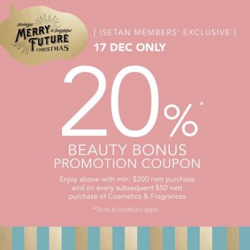 Isetan-Beauty-Bonus-Promotion-Coupon2-350x350 17-19 Dec 2021: Isetan Beauty Bonus Promotion Coupon