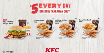 KFC-5-Super-Value-Meal-Promotion--350x181 3 Dec 2021 Onward: KFC $5 Super Value Meal Promotion