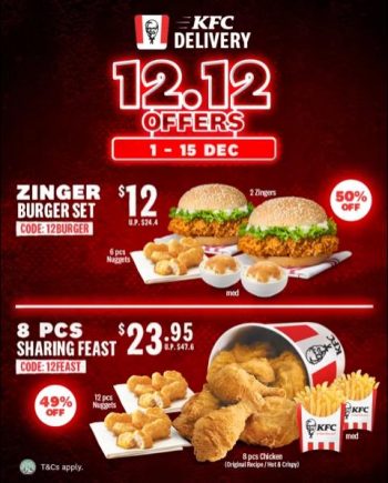 KFC-Delivery-12.12-Promotion-350x435 1-15 Dec 2021: KFC Delivery 12.12 Promotion