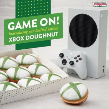 Krispy-Kreme-XBox-Doughnut-Promotion-350x349 1 Dec 2021 Onward: Krispy Kreme XBox Doughnut Promotion