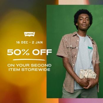 Levis-Second-Item-Storewide-Promotion-350x350 16 Dec 2021–2 Jan 2022: Levi's Second Item Storewide Promotion