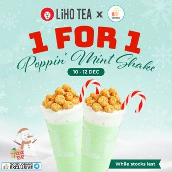 LiHO-1-for-1-Poppin-Mint-Shake-Promotion-350x350 10-12 Dec 2021: LiHO 1 for 1 Poppin Mint Shake Promotion