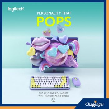 Logitech-POP-Keys-Promotion-at-Challenger-350x350 10-12 Dec 2021: Logitech POP Keys Promotion at Challenger