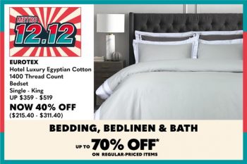 METRO-Bedding-Bedlinen-And-Bath-12.12-Sale-350x233 8 Dec 2021 Onward: METRO Bedding, Bedlinen And Bath 12.12 Sale